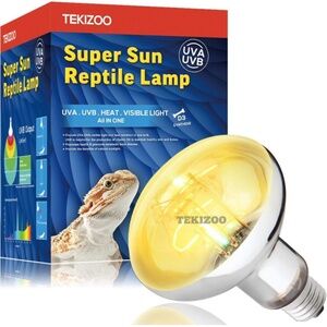Tekizoo Super Sun Reptile Lamp UVA UVB Bulb